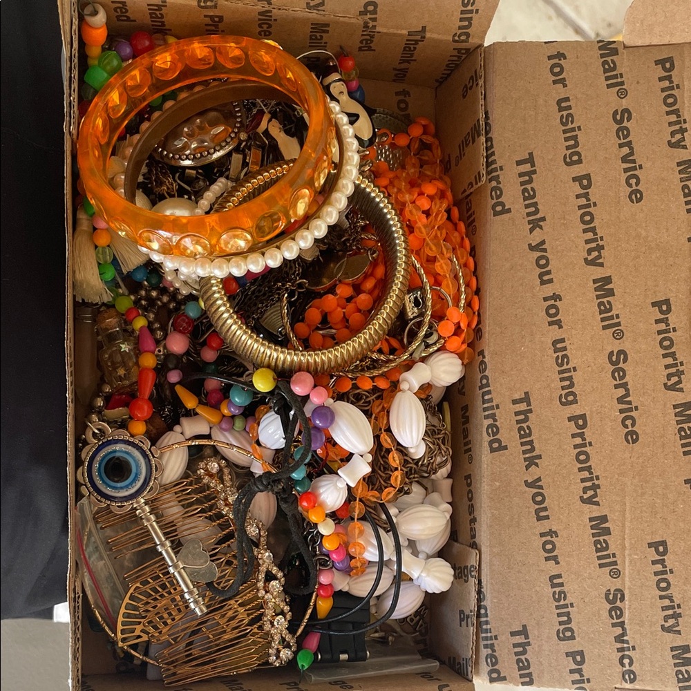Colorful Jewelry Assortment Box